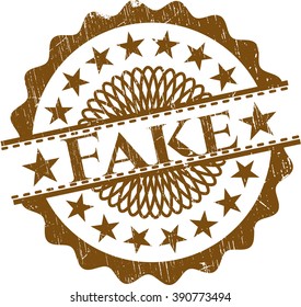 Estampilla de goma falsa