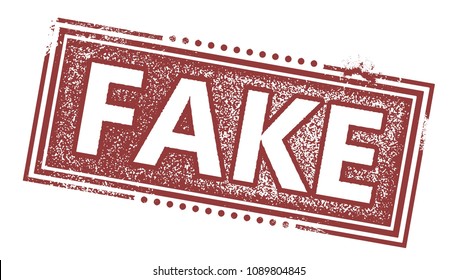 Fake Rubber Stamp