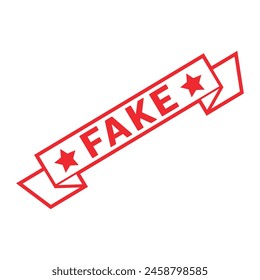 Vector de diseño de sello de goma falso 