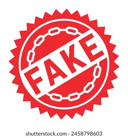 Fake Rubber stamp Design Vector 