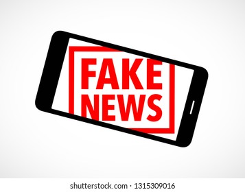 Fake Rubber Stamp On A Cell Phone