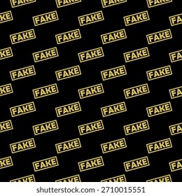 Padrão falso sem emenda isolado no plano de fundo preto