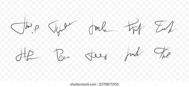 Fake signatures. Fake autograph. Personal signature calligraphy. Contrived signature. To sign autographs. Put pen to paper	
