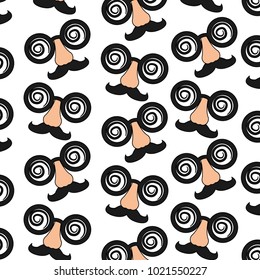 fake silly glasses mustache and nose wallpaper