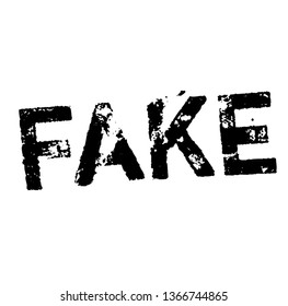Fake Stamp On White Stock Vector (Royalty Free) 1366744865 | Shutterstock