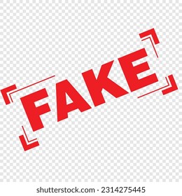 Vector falso, estampado y adhesivo