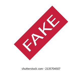 Señal de goma vectorial de sello falso. Fondo del sello falso aislado.