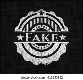 Falso escrito con textura de pizarra