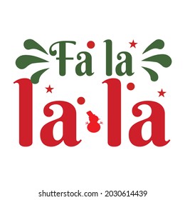 fala lala T-Shirt, Vector Design.