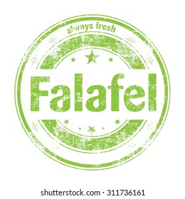 falafel icon/ label