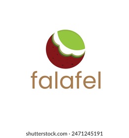 falafel logo design, restaurent logo