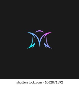 Falcon Bird Icon, Eagle Logo, Hawk Template Design