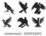 The Falcon Bird Logo Design Illustration Vector EPS File is a sleek and dynamic graphic that captures the power and grace of a falcon in flight. Ideal for branding, this vector design 