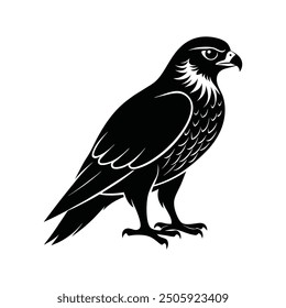 The Falcon Bird Logo Design Illustration Vector EPS File is a sleek and dynamic graphic that captures the power and grace of a falcon in flight. Ideal for branding, this vector design 