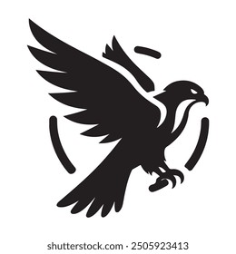 The Falcon Bird Logo Design Illustration Vector EPS File is a sleek and dynamic graphic that captures the power and grace of a falcon in flight. Ideal for branding, this vector design 