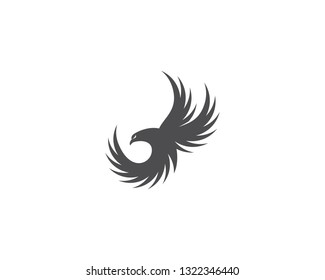 Falcon Bird Logo Template