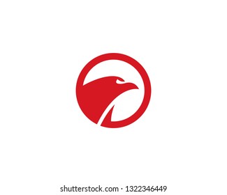 Falcon Bird Logo Template