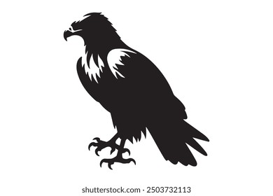 Falcon Bird Silhouette illustration Vector design 4 File