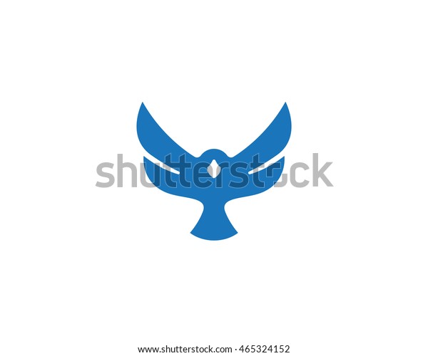 Falcon bird, vector\
logo in a modern style.