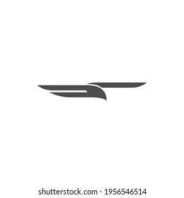 Falcon, Plantilla de vectores de diseño de logotipo de pájaro de águila