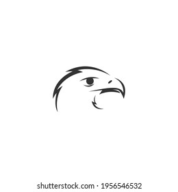 Falcon, Eagle Bird Logo Symbol Design Vektorvorlage
