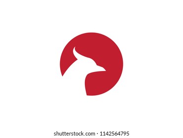 Falcon Eagle Bird Logo Template vector icon