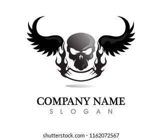 Falcon Eagle Bird Logo Template vector icon
