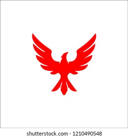Falcon Eagle Bird Logo Template vector icon