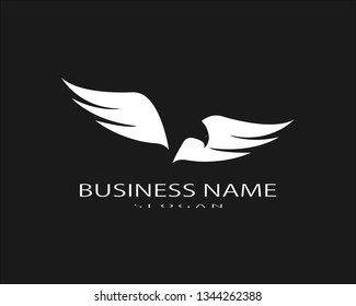 Falcon Eagle Bird Logo Template vector icon - Vector