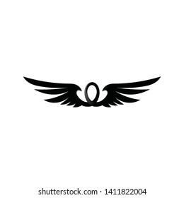 Falcon Eagle Bird Logo Template vector icon
