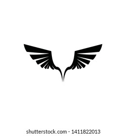 Falcon Eagle Bird Logo Template vector icon
