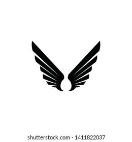 Falcon Eagle Bird Logo Template vector icon
