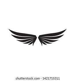 Falcon Eagle Bird Logo Template vector icon
