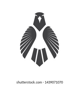 Falcon Eagle Bird Logo Template vector icon