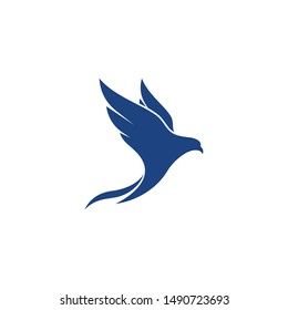 Falcon Eagle Bird Logo Template vector icon