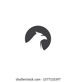 Falcon Eagle Bird Logo Template vector