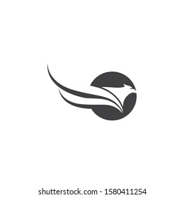 Falcon Eagle Bird Logo Template vector