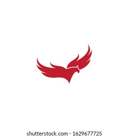 Falcon Eagle Bird Logo Template vector