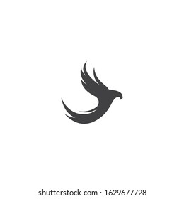 Falcon Eagle Bird Logo Template vector