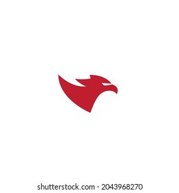 Falcon Eagle Bird Logo Template vector