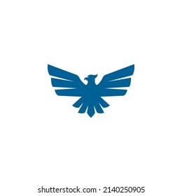 Falcon Eagle Bird Logo Template vector icon