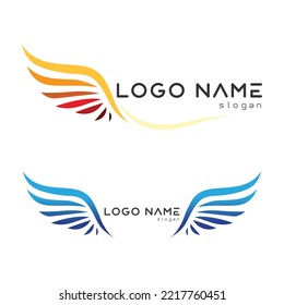 Falcon Eagle Bird Logo Template Vector Icon