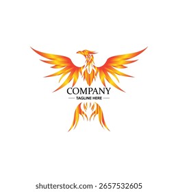 Falcon Eagle Vogel Logo Vorlage Vektorsymbol Illustration Design. Adler-Logo-Konzept