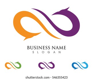 Falcon Eagle Bird Logo Template vector icon