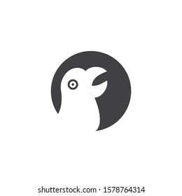 Falcon eagle birdWave Logo Template vector symbol nature