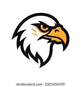 Plantilla de diseño de vectores de ilustración con logotipo de aves de halcón, águila, halcón.