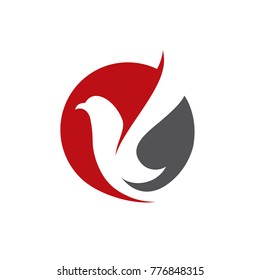 Falcon Eagle Logo Template