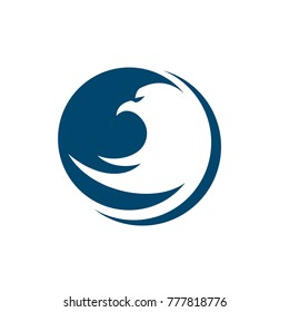 Falcon Eagle Logo Template