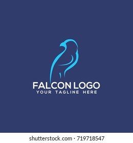 falcon eagle logo vector 