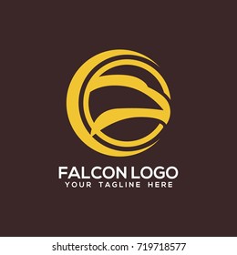 falcon eagle logo vector 